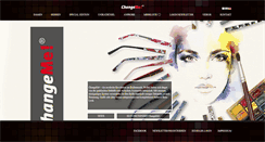 Desktop Screenshot of changeme-brille.de